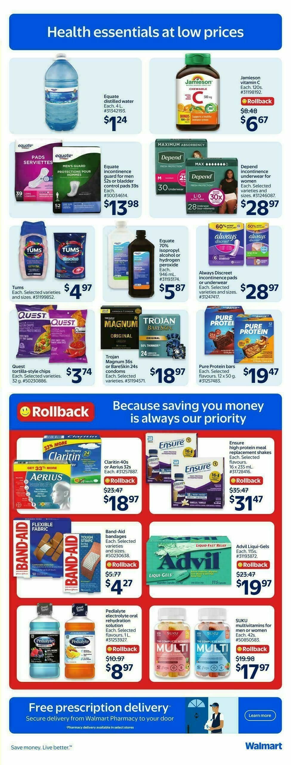 Walmart Flyer from July 16
