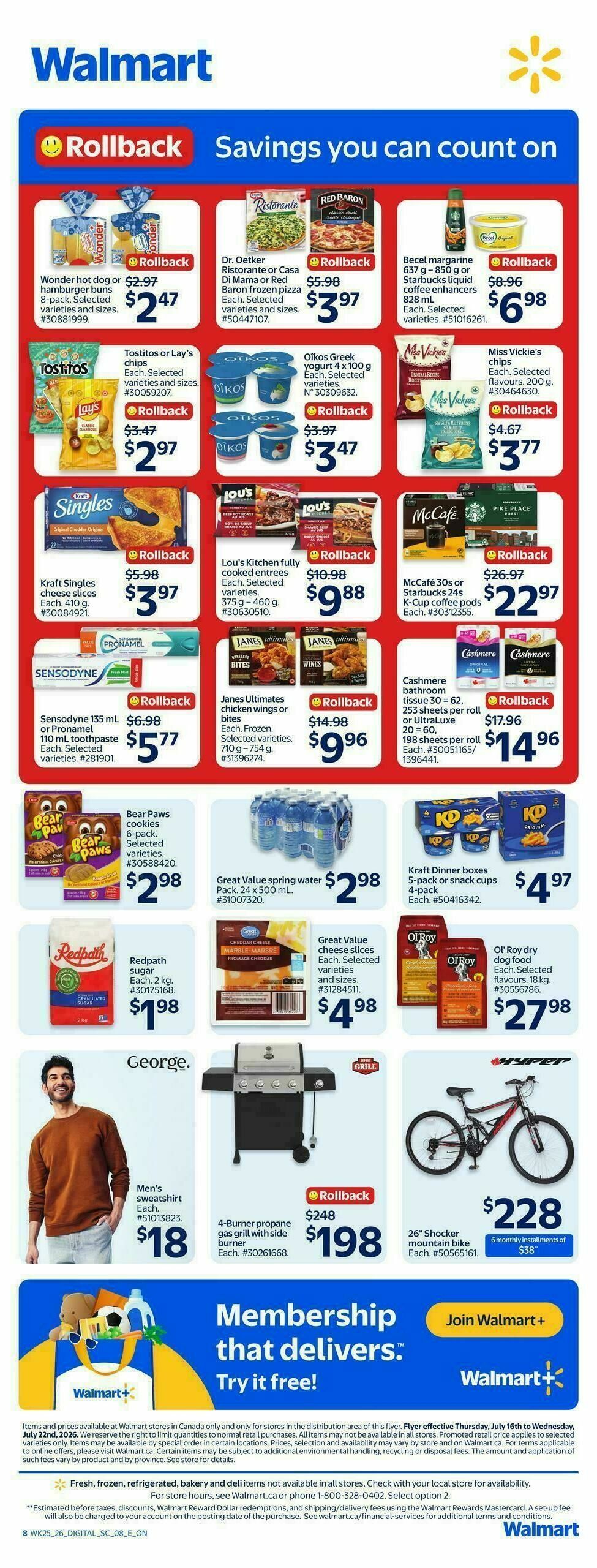 Walmart Flyer from July 16