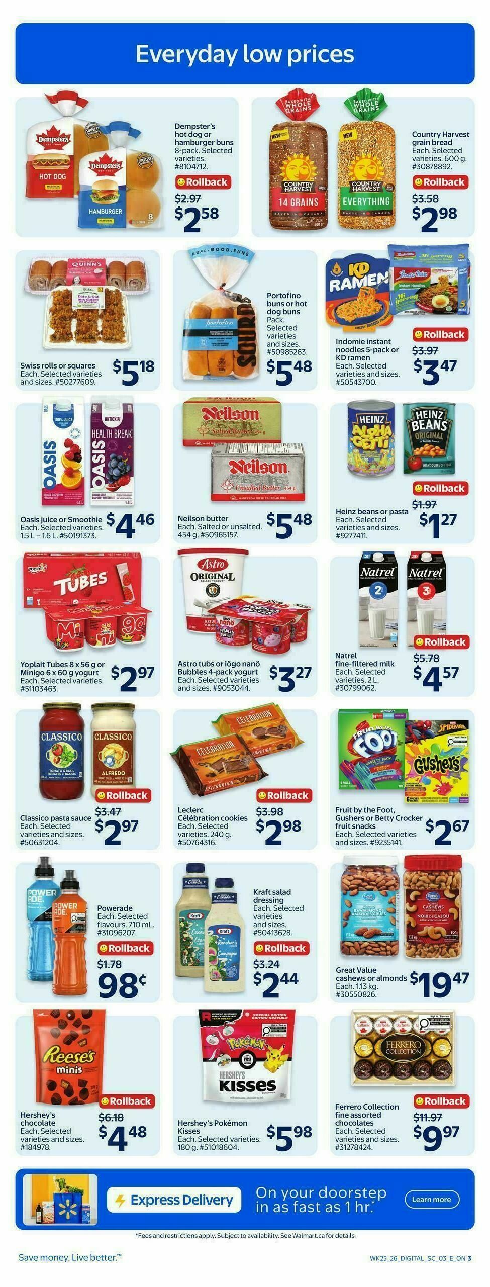 Walmart Flyer from July 16