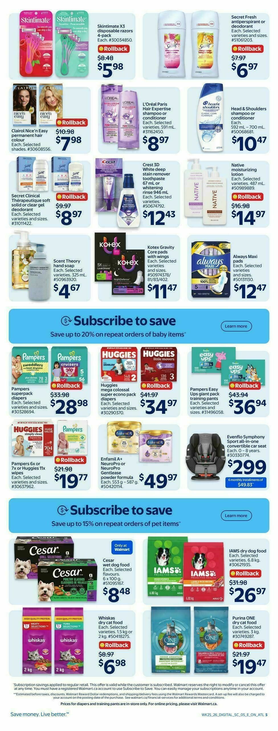 Walmart Flyer from July 16