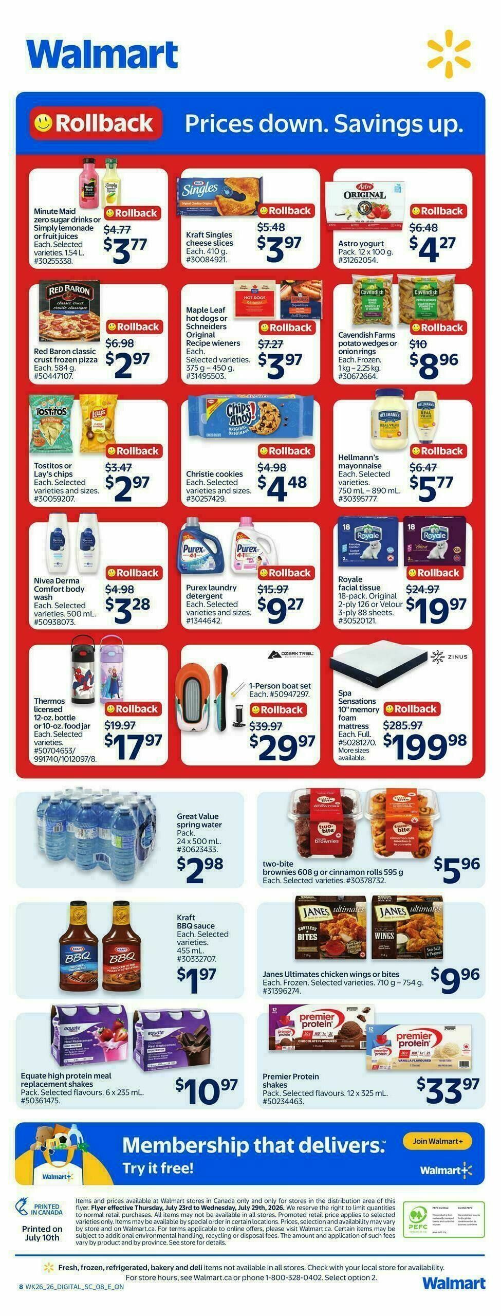 Walmart Flyer from July 23