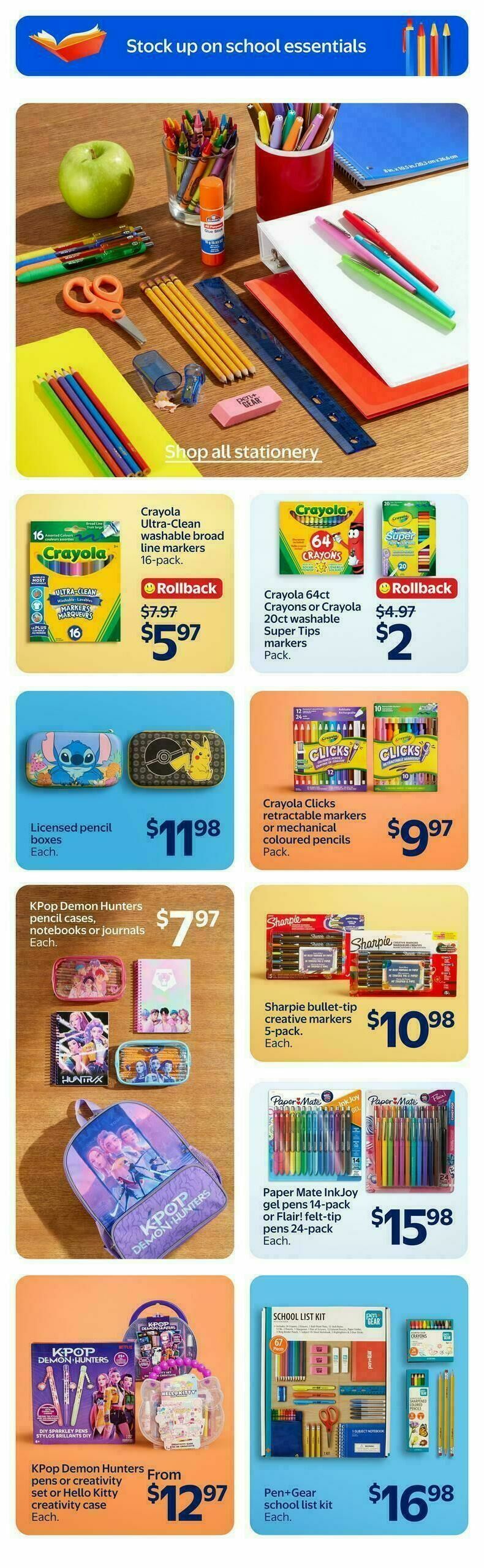 Walmart Flyer from July 30