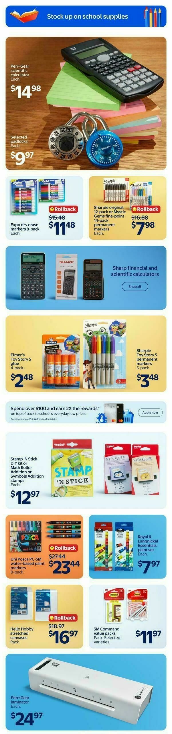 Walmart Flyer from July 30
