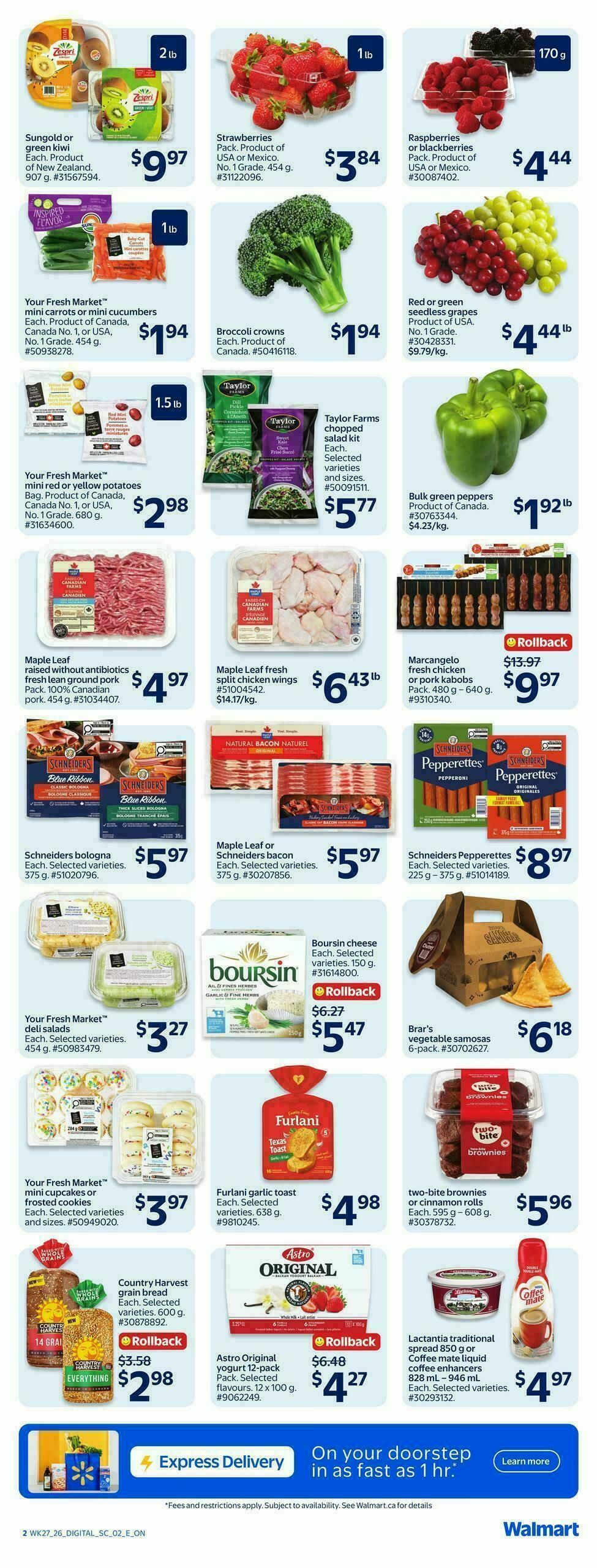 Walmart Flyer from July 30
