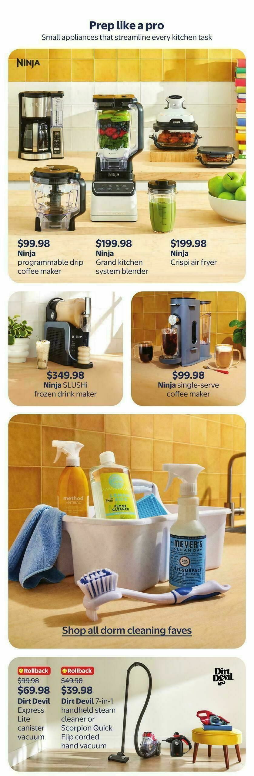 Walmart Back to School in Style Flyer from July 30