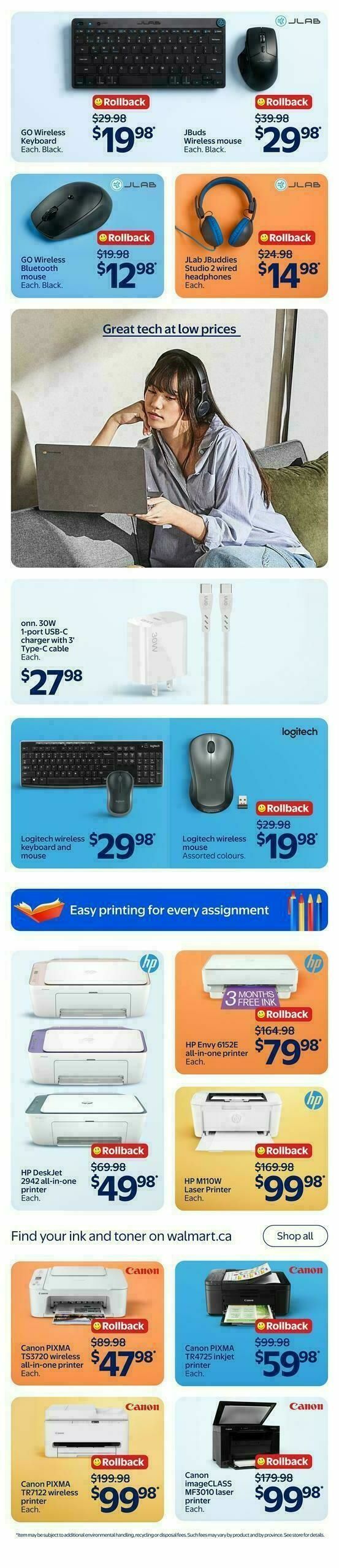 Walmart Flyer from August 6
