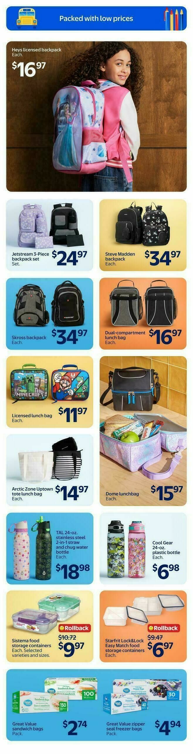 Walmart Flyer from August 6