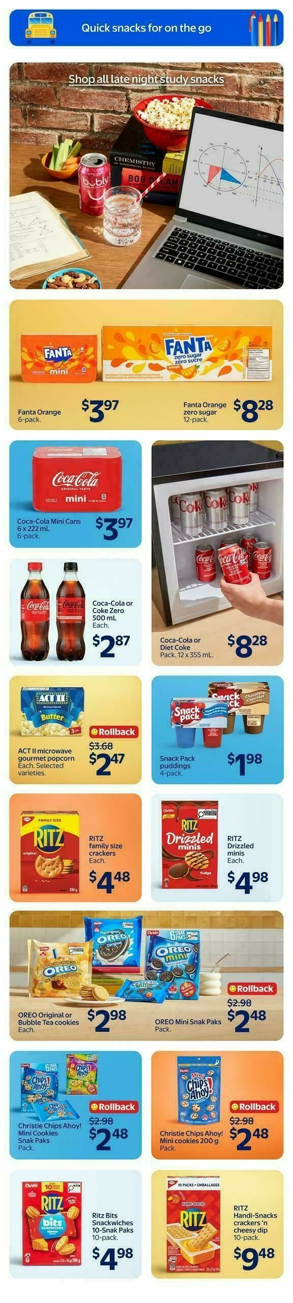 Walmart Flyer from August 6