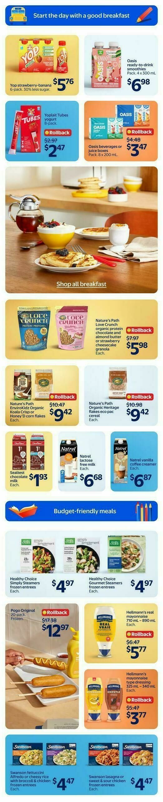 Walmart Flyer from August 6