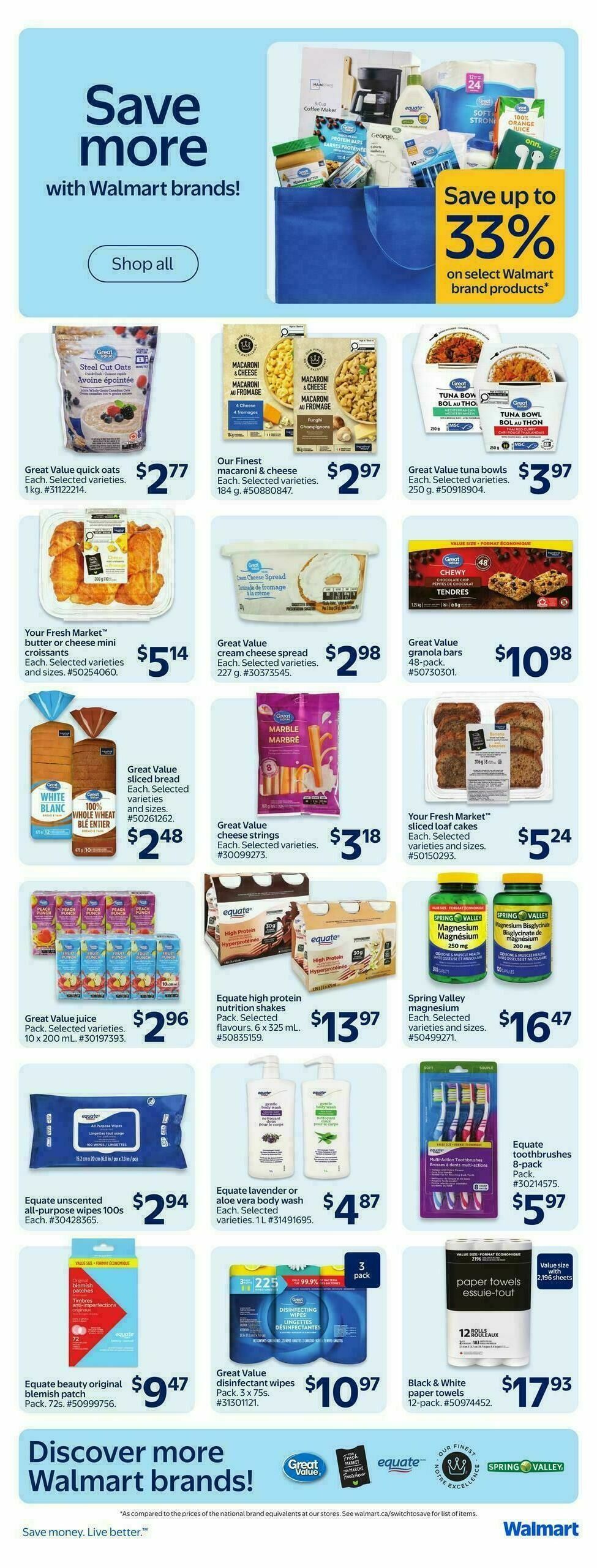Walmart Flyer from August 6