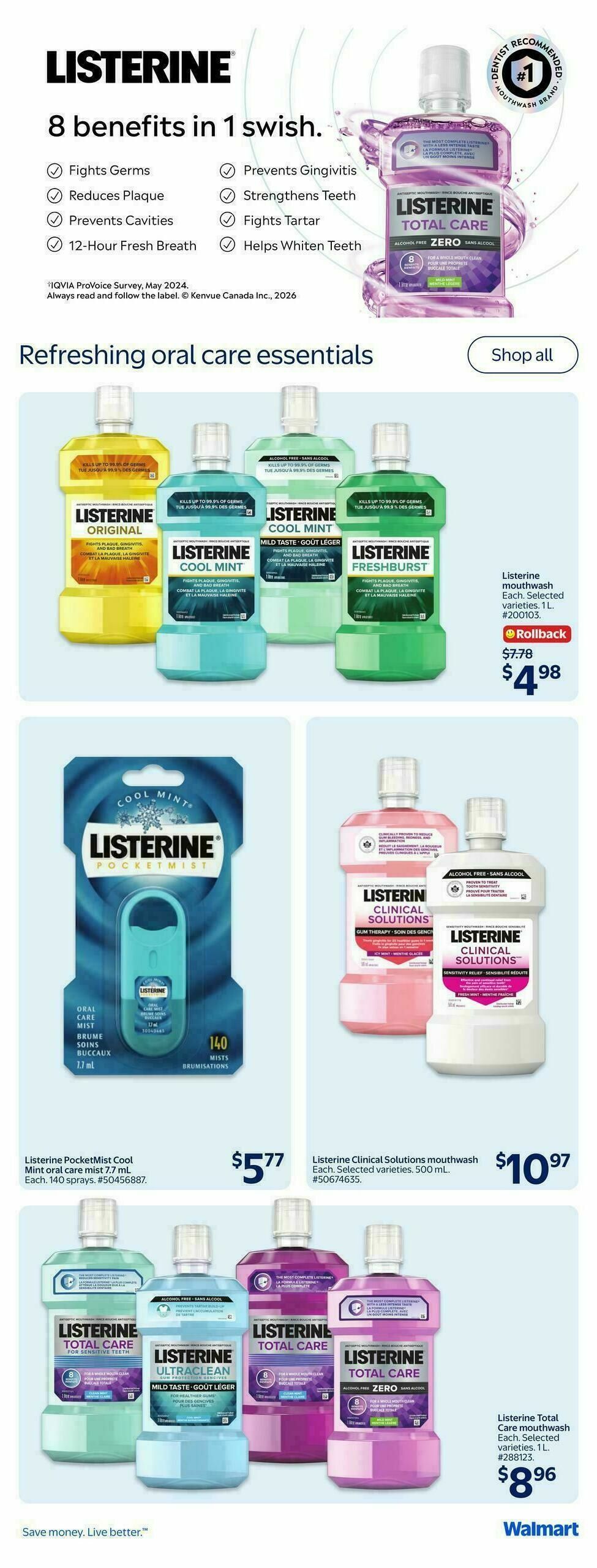 Walmart Flyer from August 6