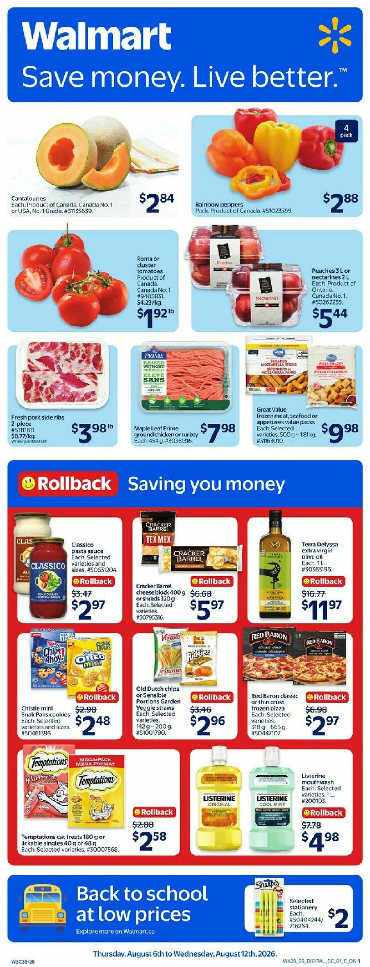 Walmart The Pet Event Flyer from August 6