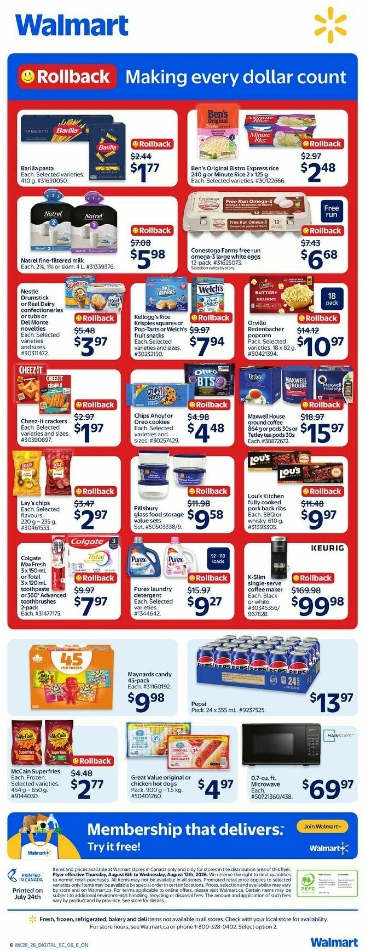 Walmart The Pet Event Flyer from August 6