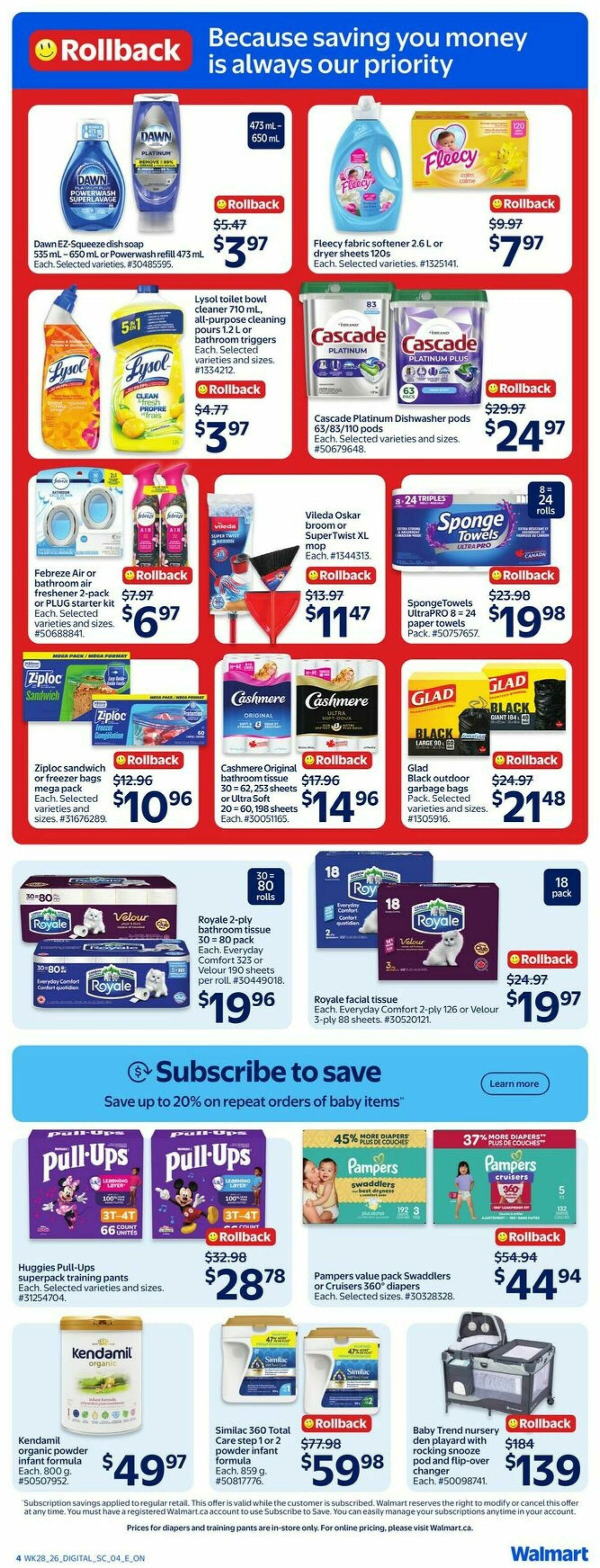 Walmart The Pet Event Flyer from August 6