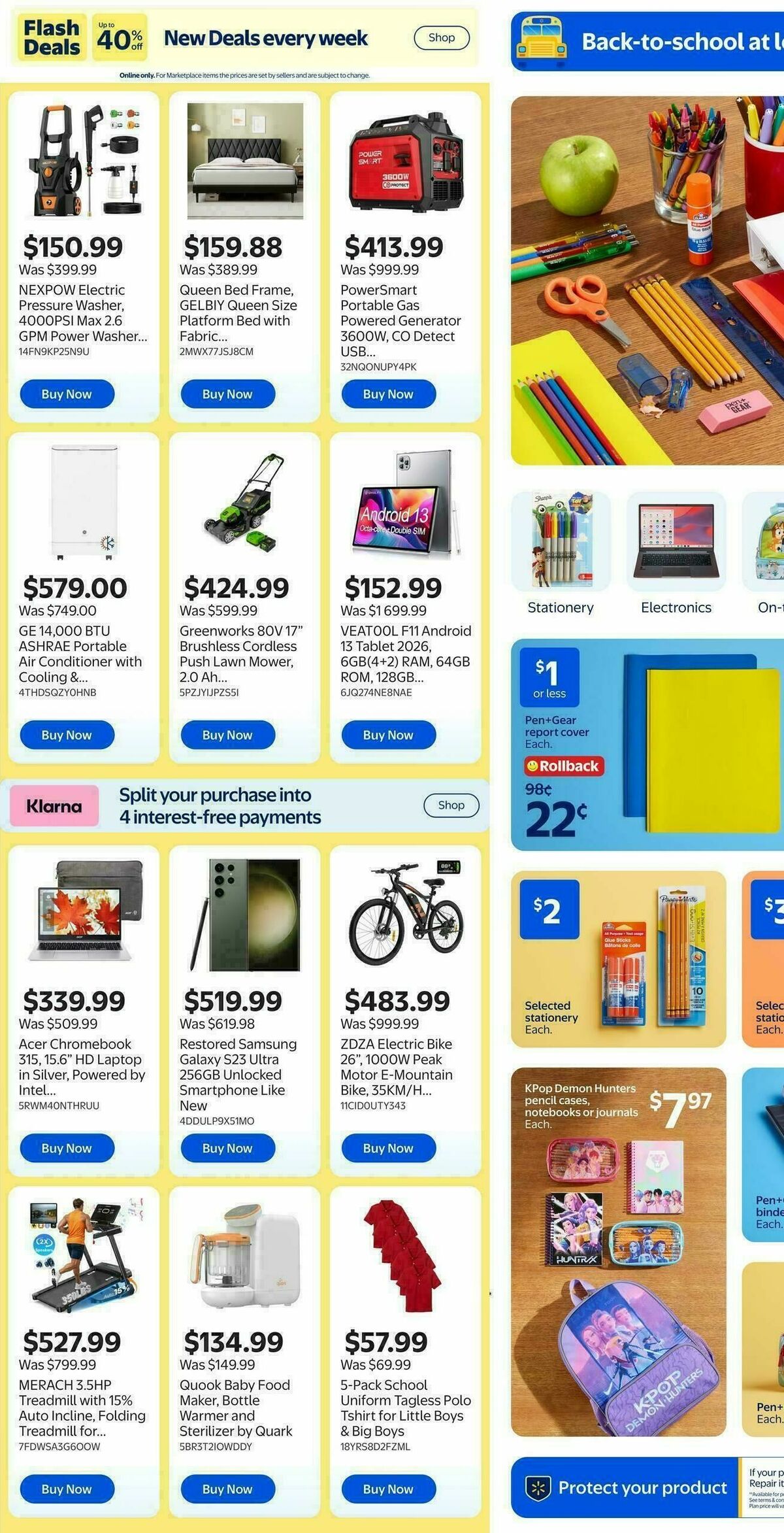 Walmart Flyer from August 13
