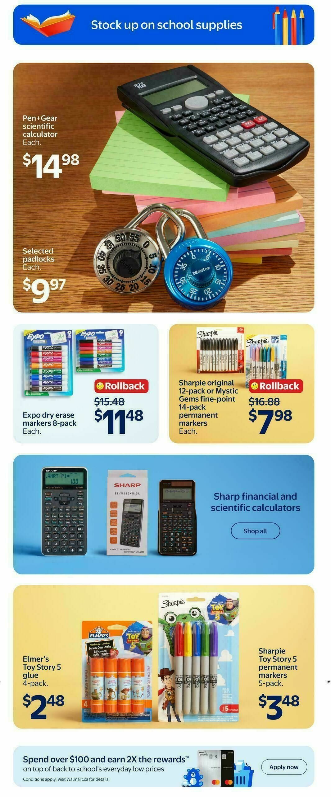 Walmart Flyer from August 13