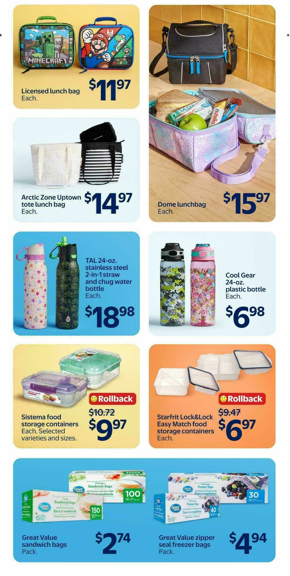 Walmart Flyer from August 13