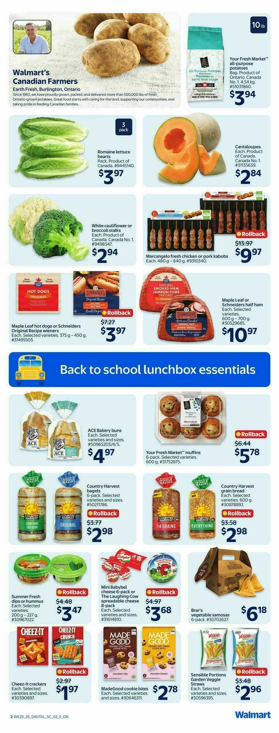 Walmart Flyer from August 13