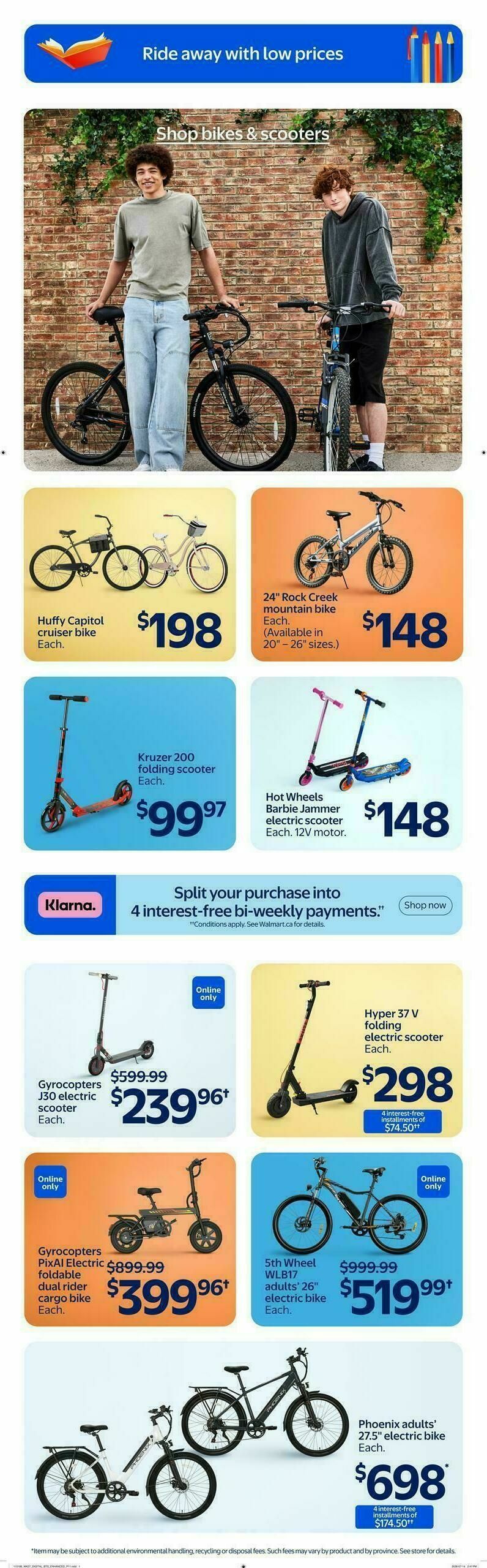 Walmart Flyer from August 13