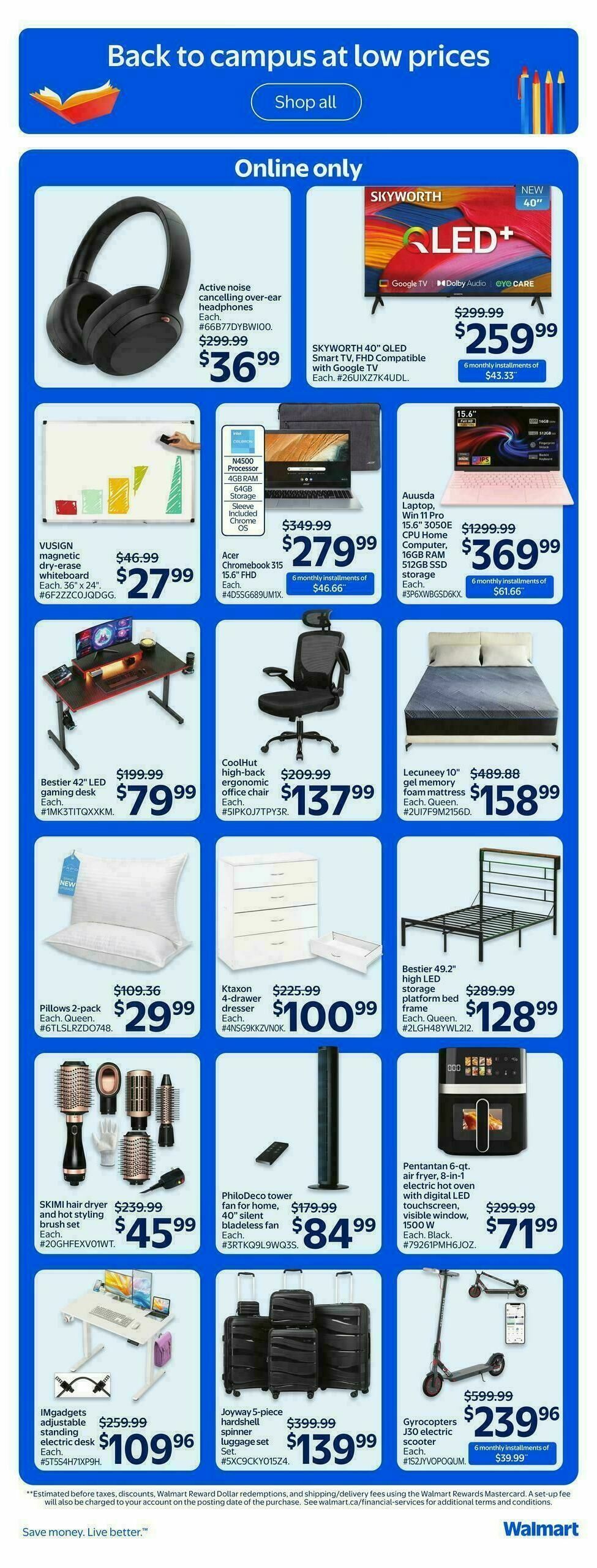 Walmart Flyer from August 13