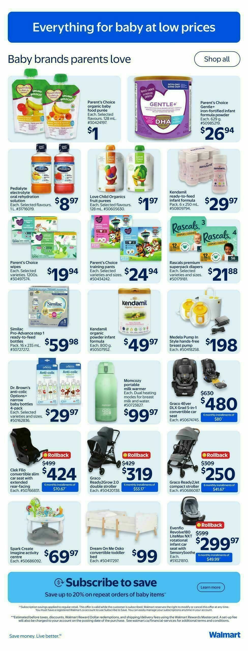 Walmart Flyer from August 13