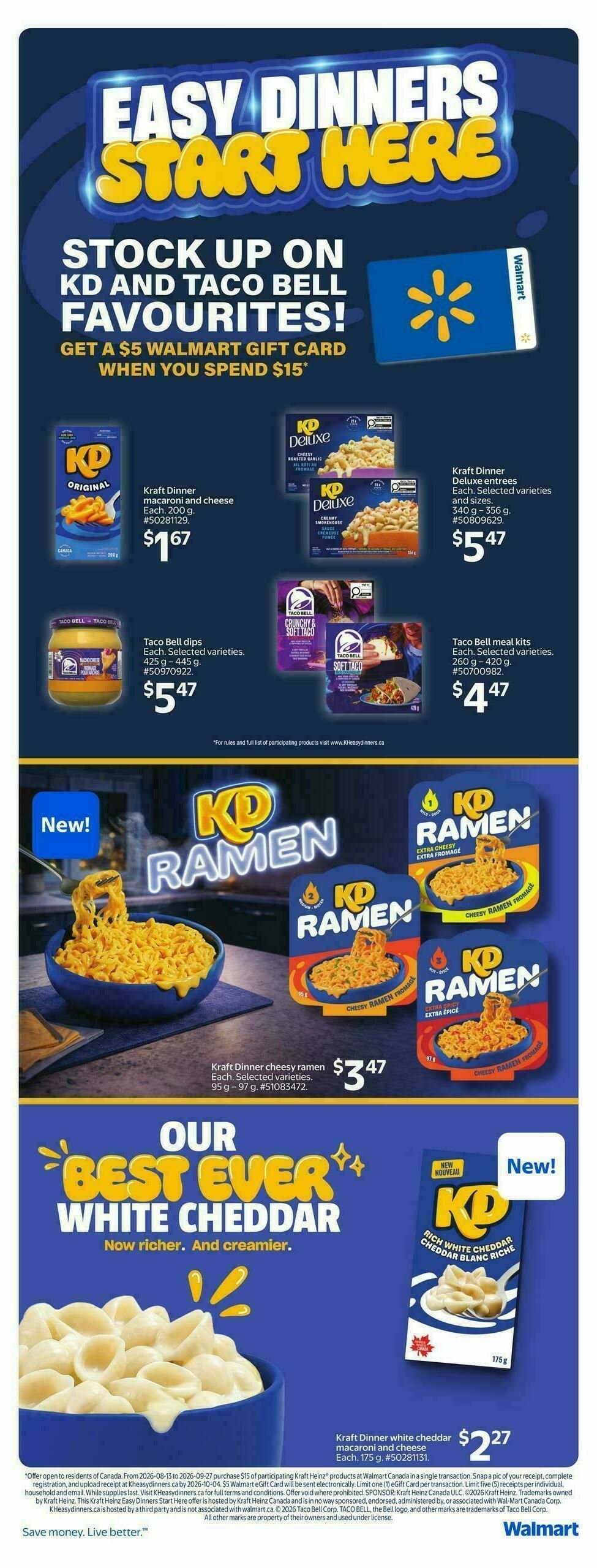 Walmart Flyer from August 13