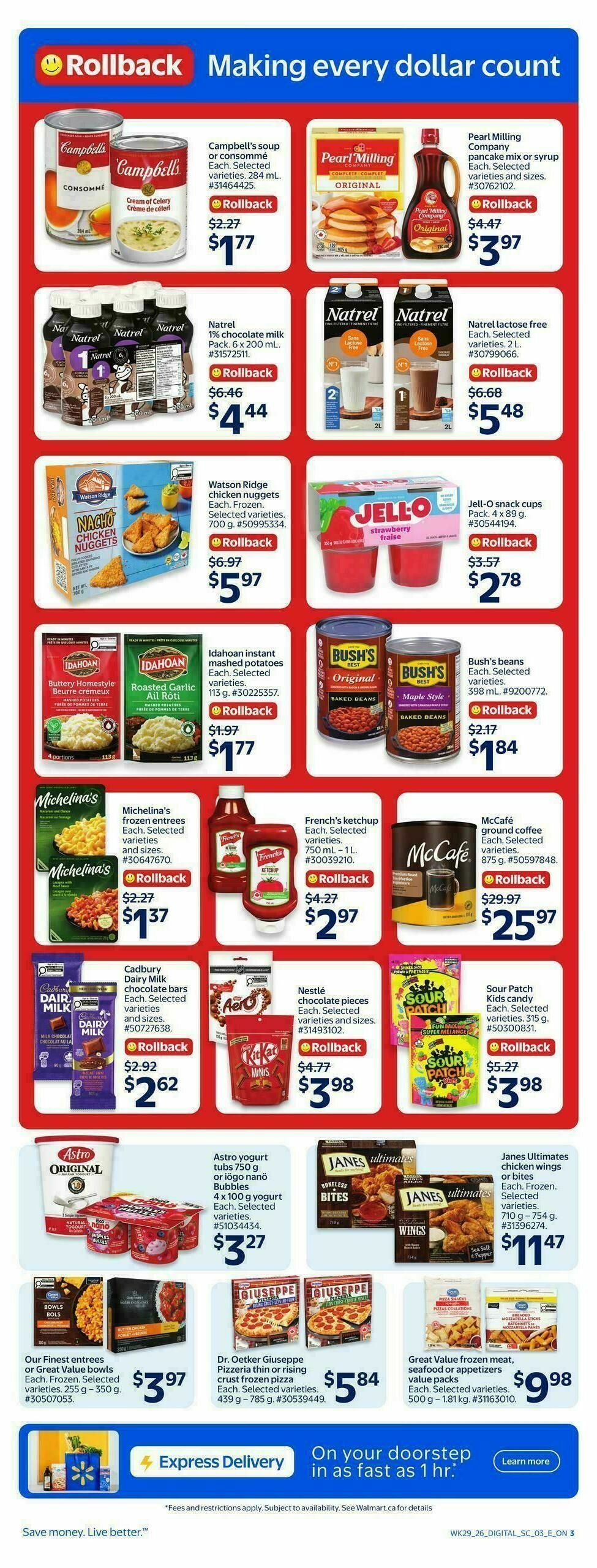 Walmart Flyer from August 13