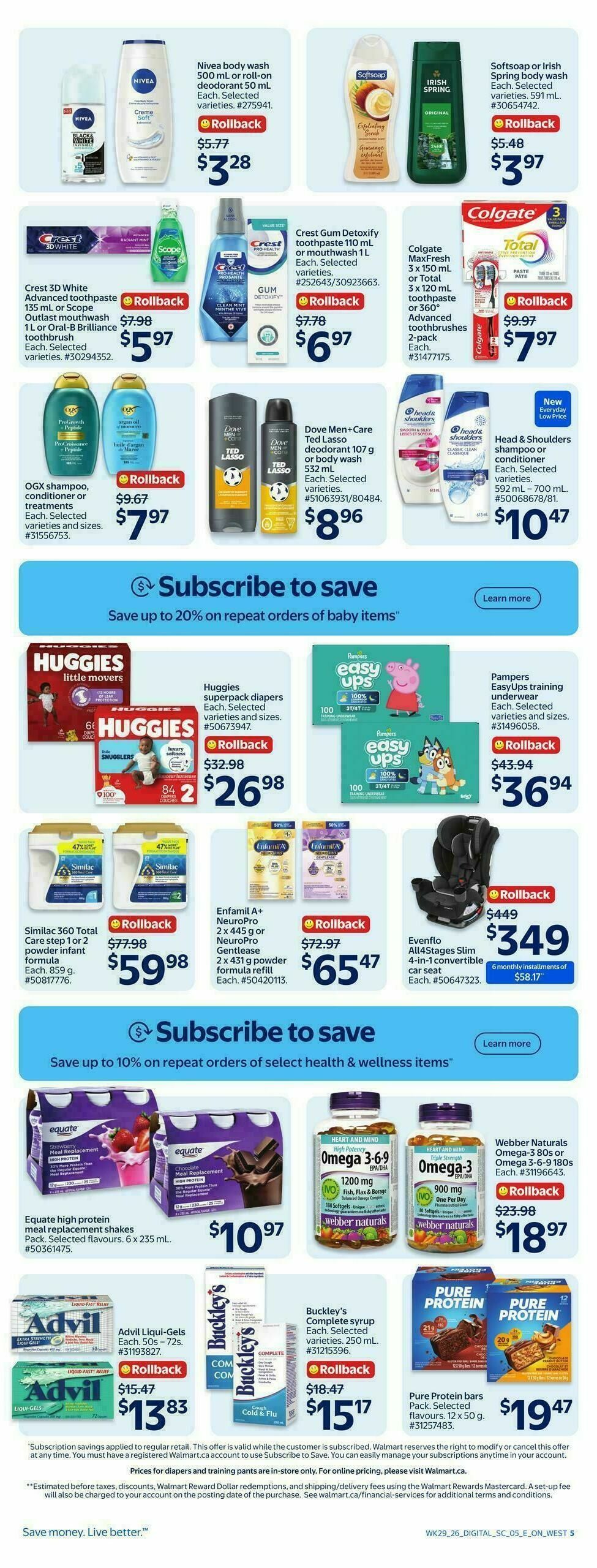 Walmart Flyer from August 13