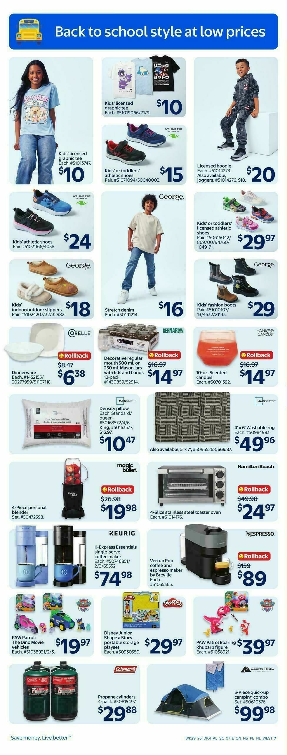 Walmart Flyer from August 13