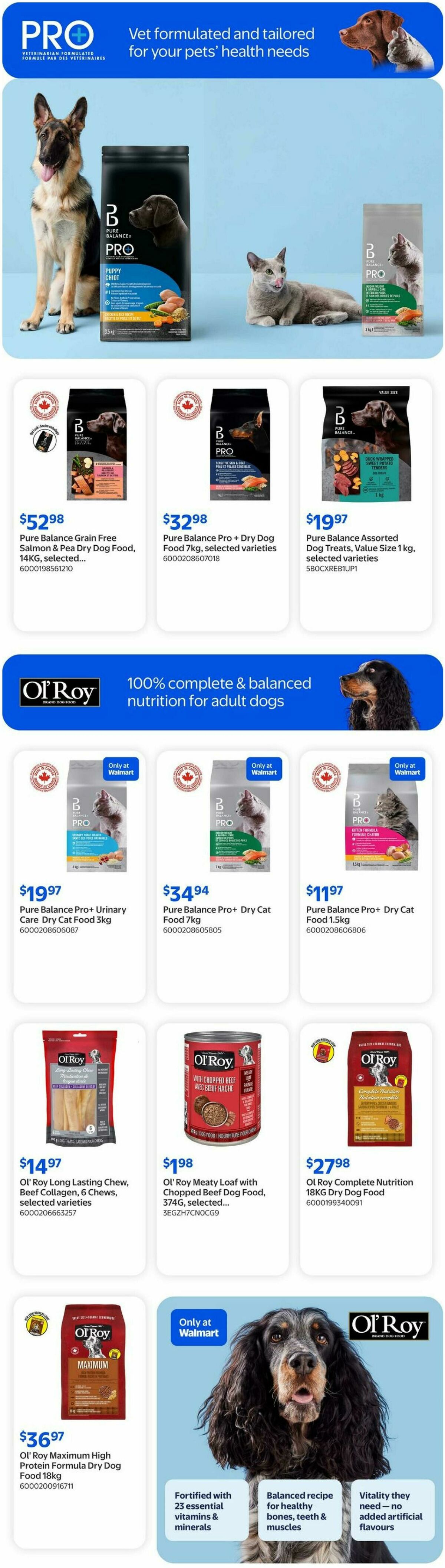 Walmart The Pet Event Flyer from August 13