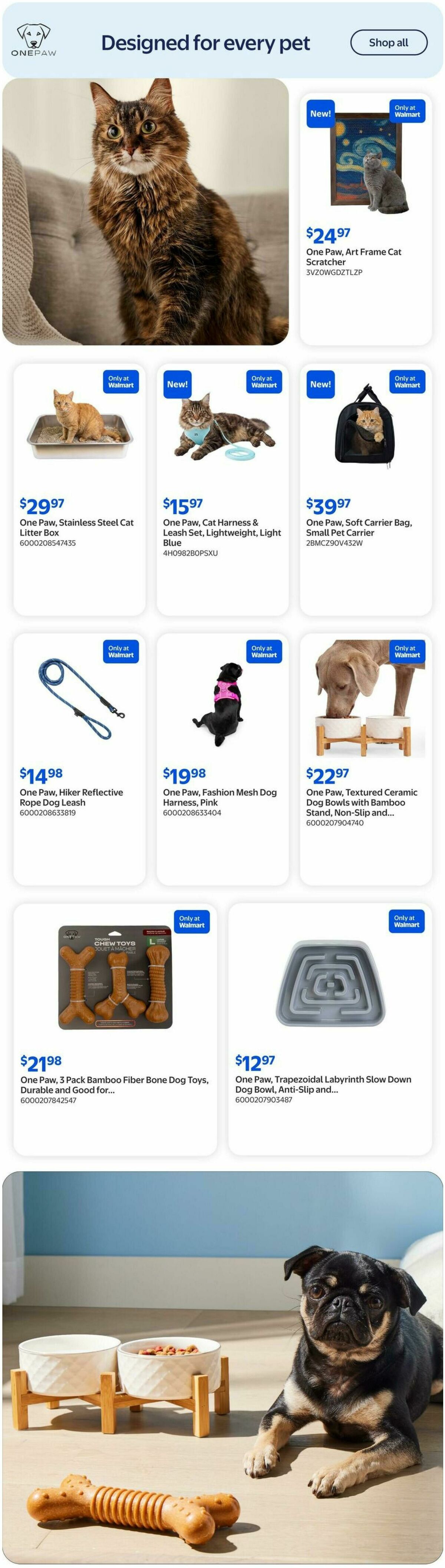 Walmart The Pet Event Flyer from August 13