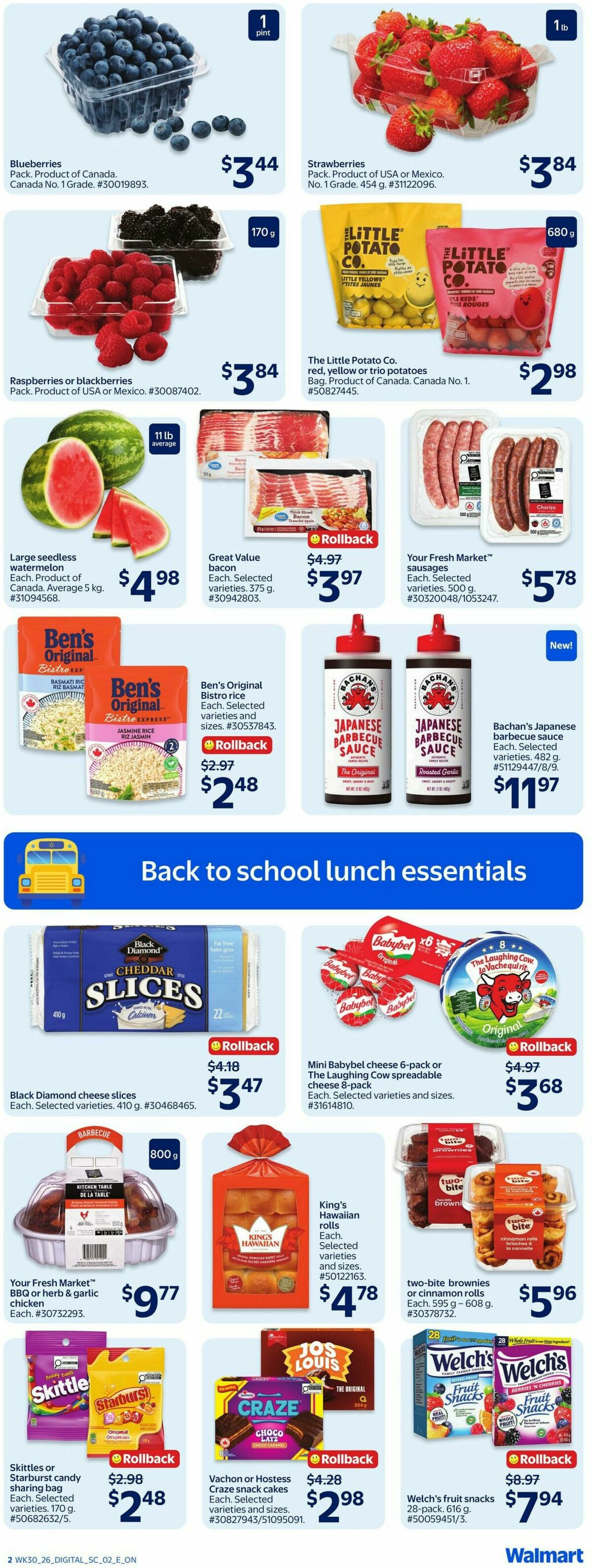 Walmart Flyer from August 20