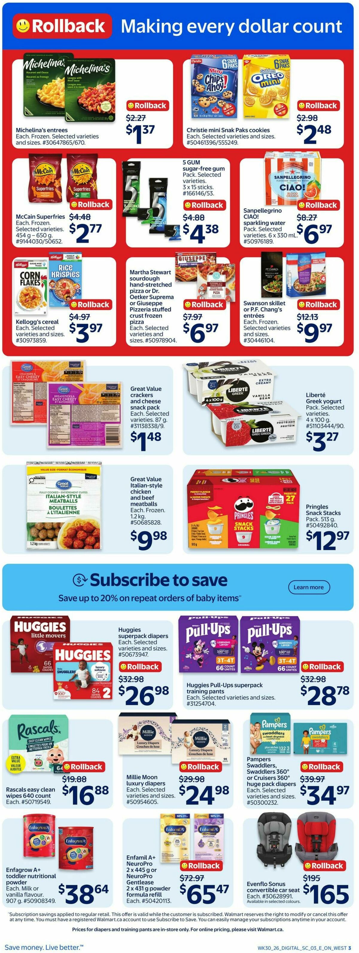 Walmart Flyer from August 20