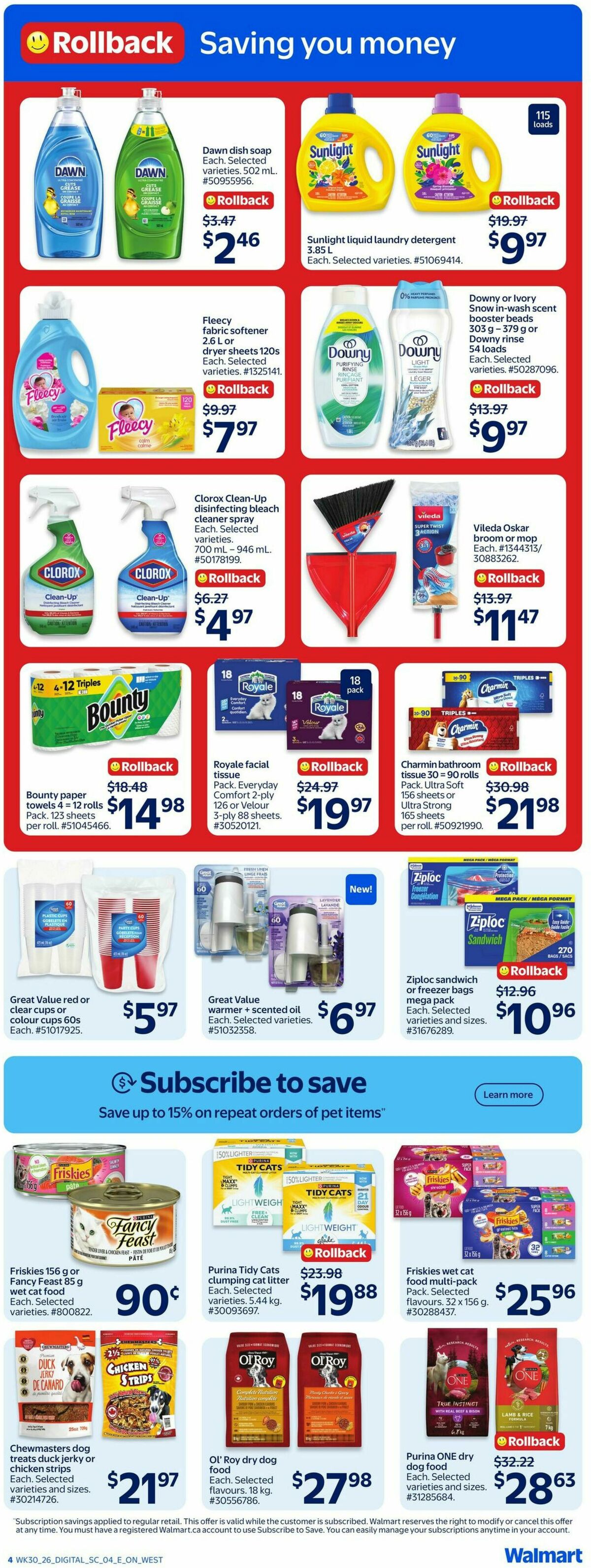 Walmart Flyer from August 20
