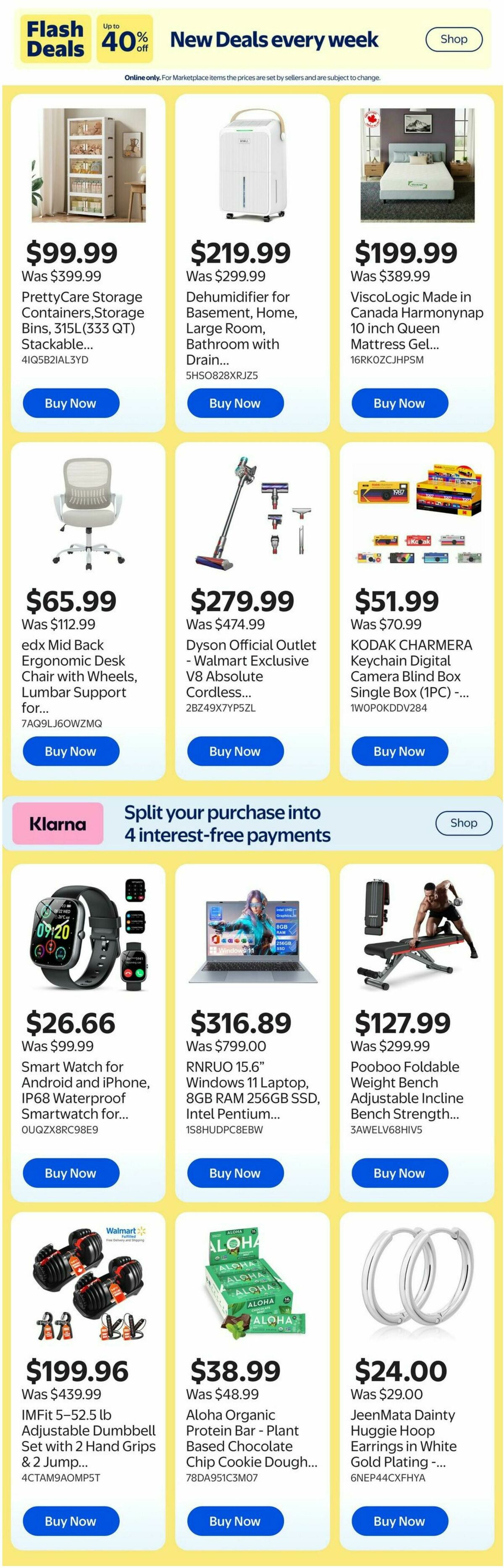 Walmart Flyer from August 20