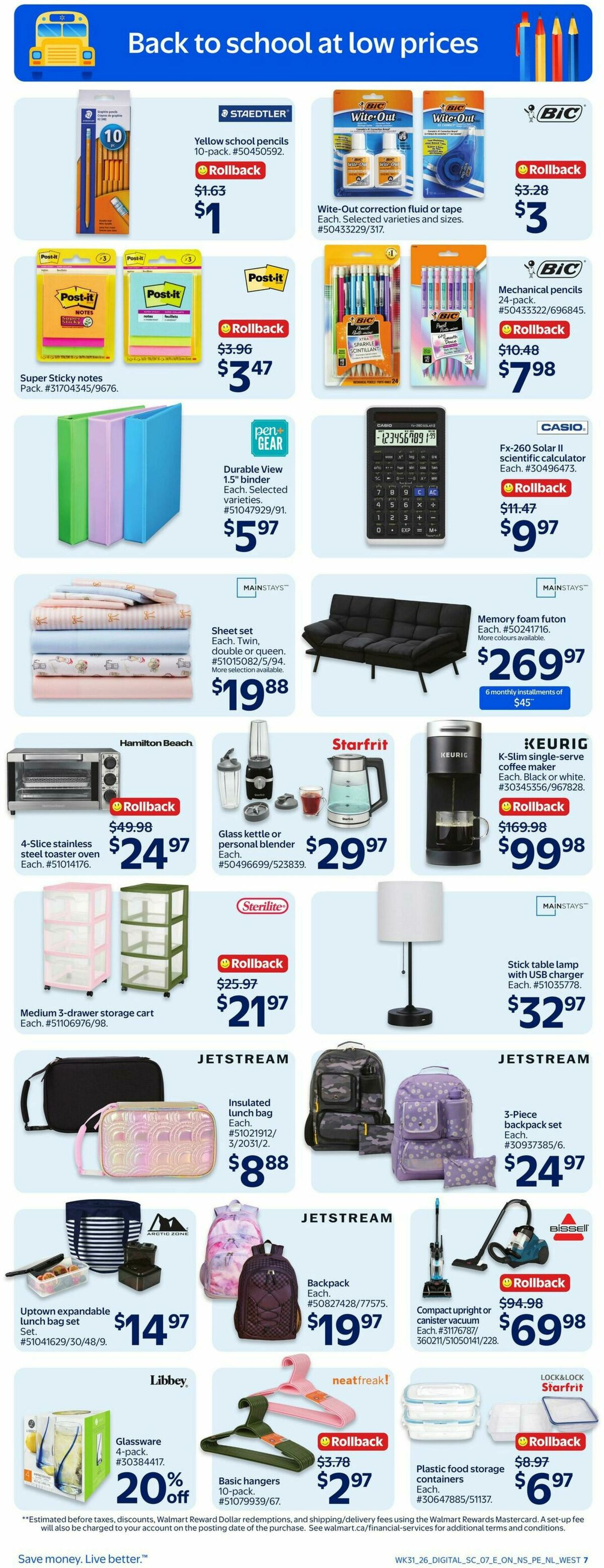 Walmart Flyer from August 27