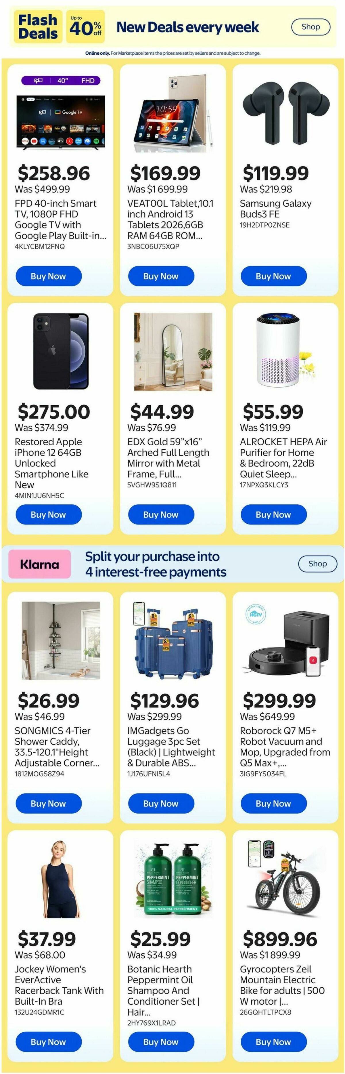 Walmart Flyer from August 27