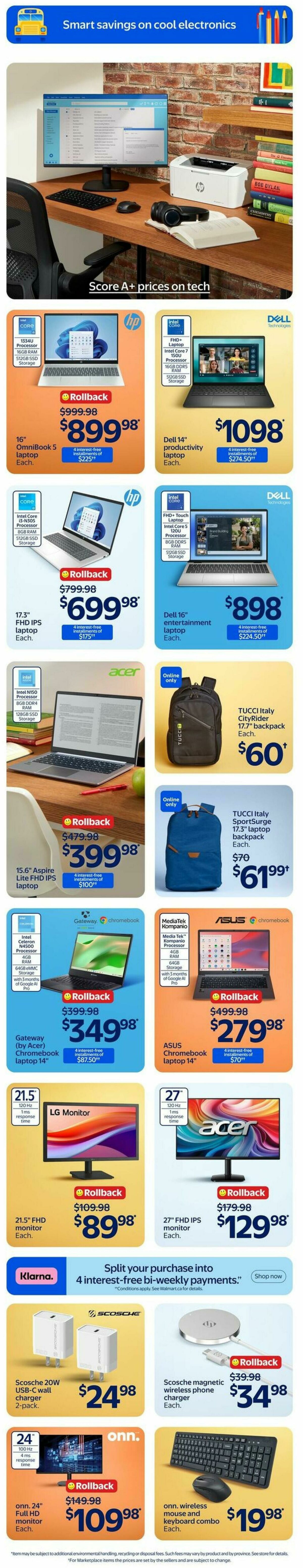 Walmart Flyer from August 27