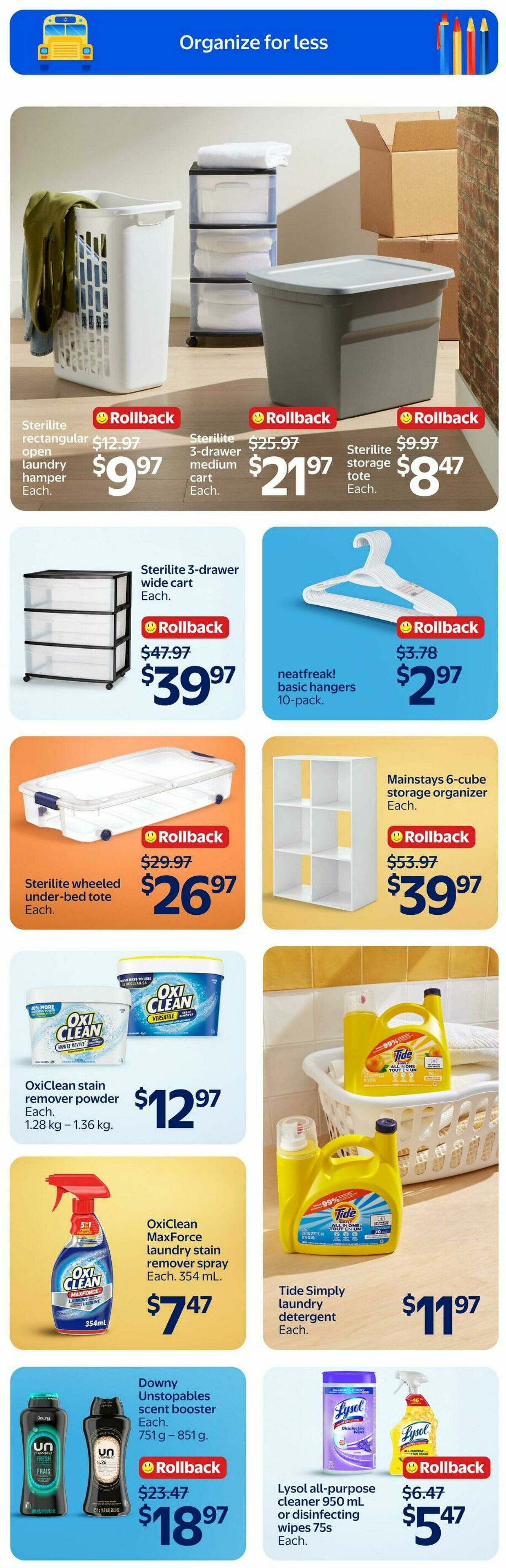 Walmart Flyer from August 27