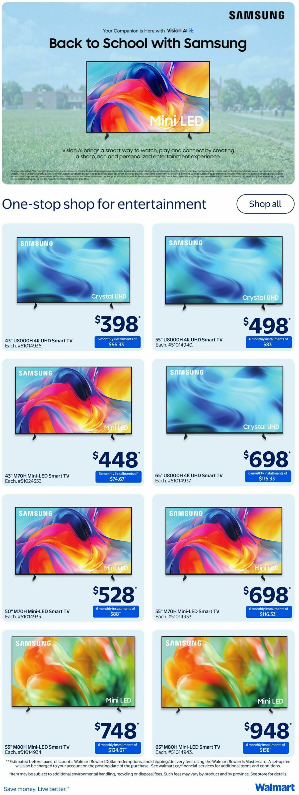Walmart Flyer from August 27