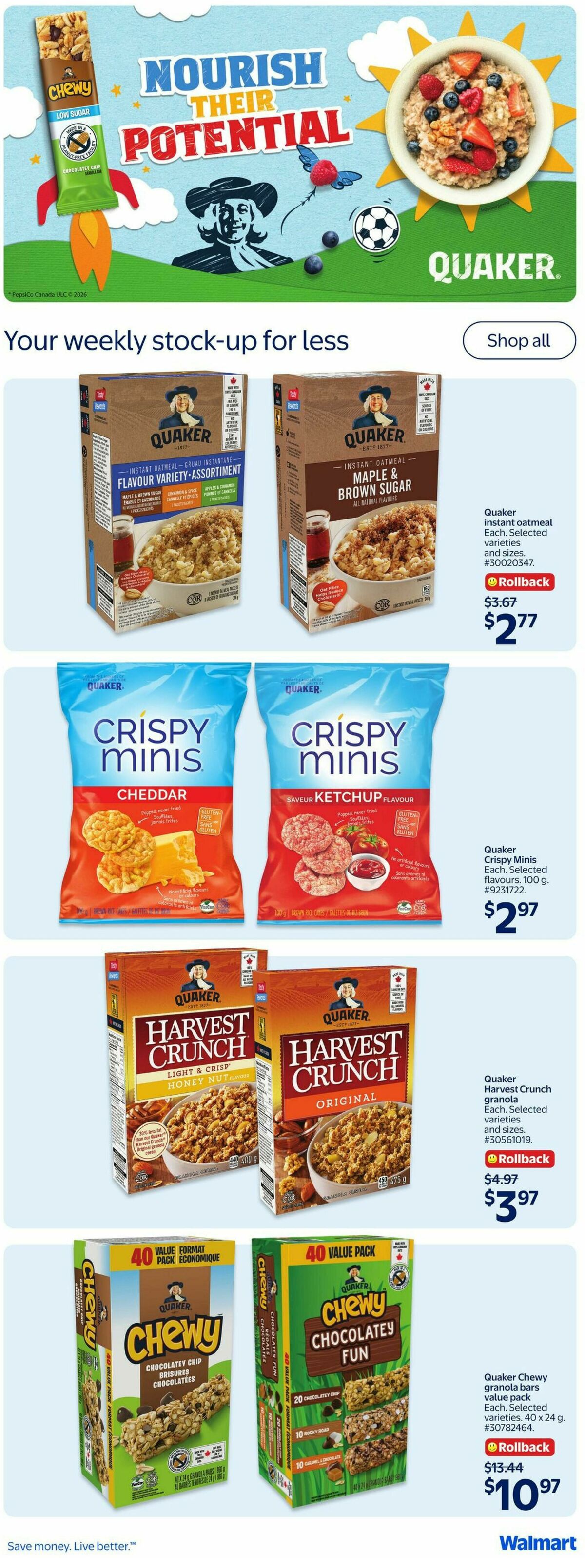 Walmart Flyer from August 27
