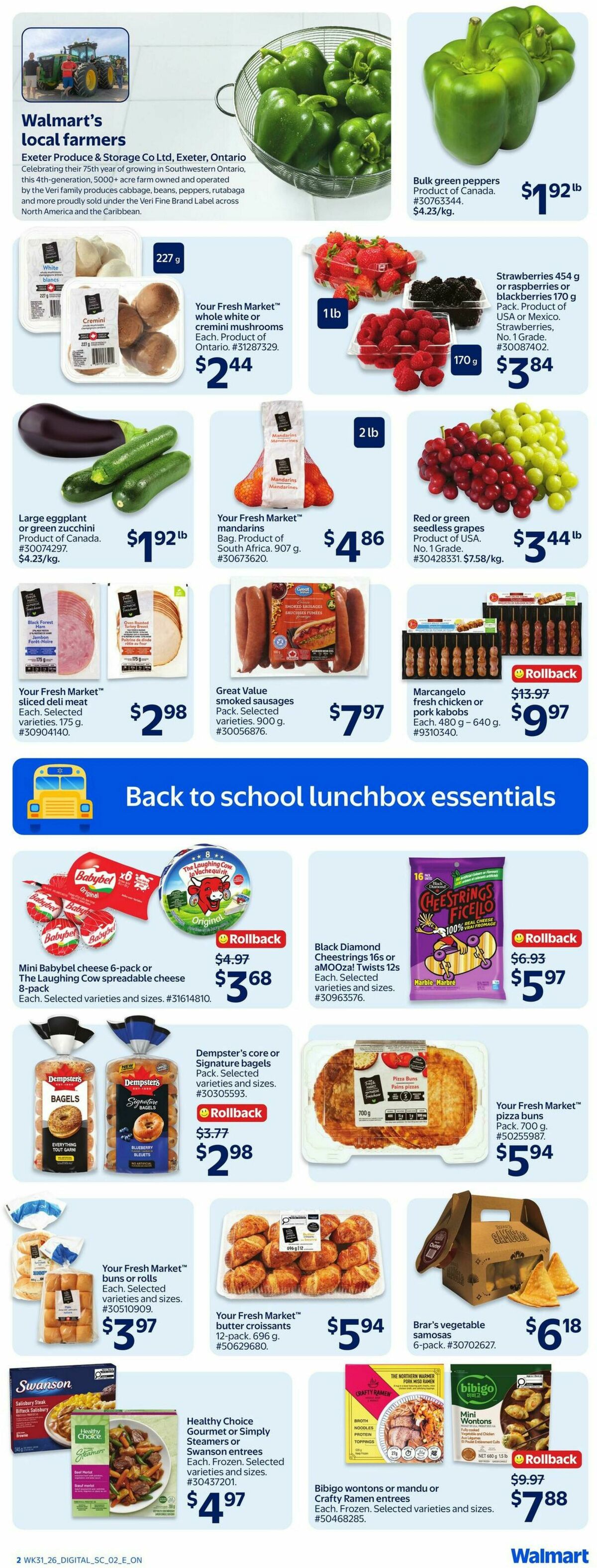 Walmart Flyer from August 27