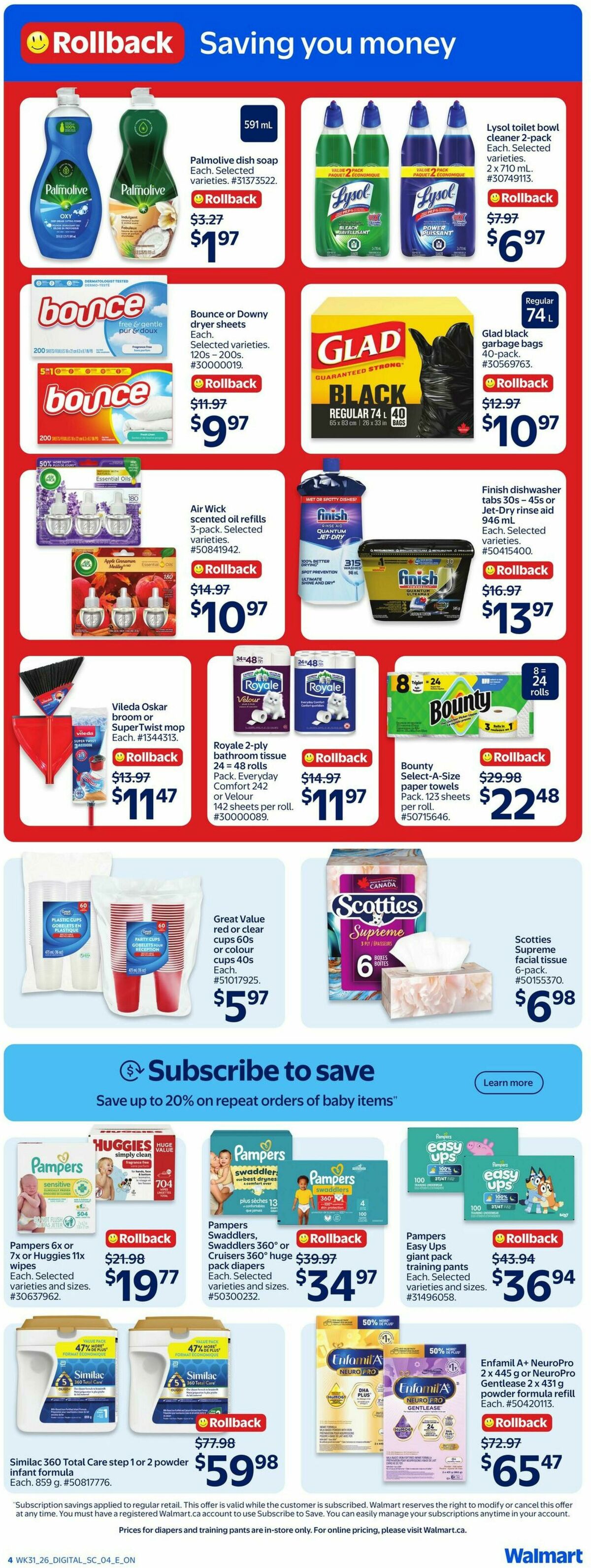 Walmart Flyer from August 27