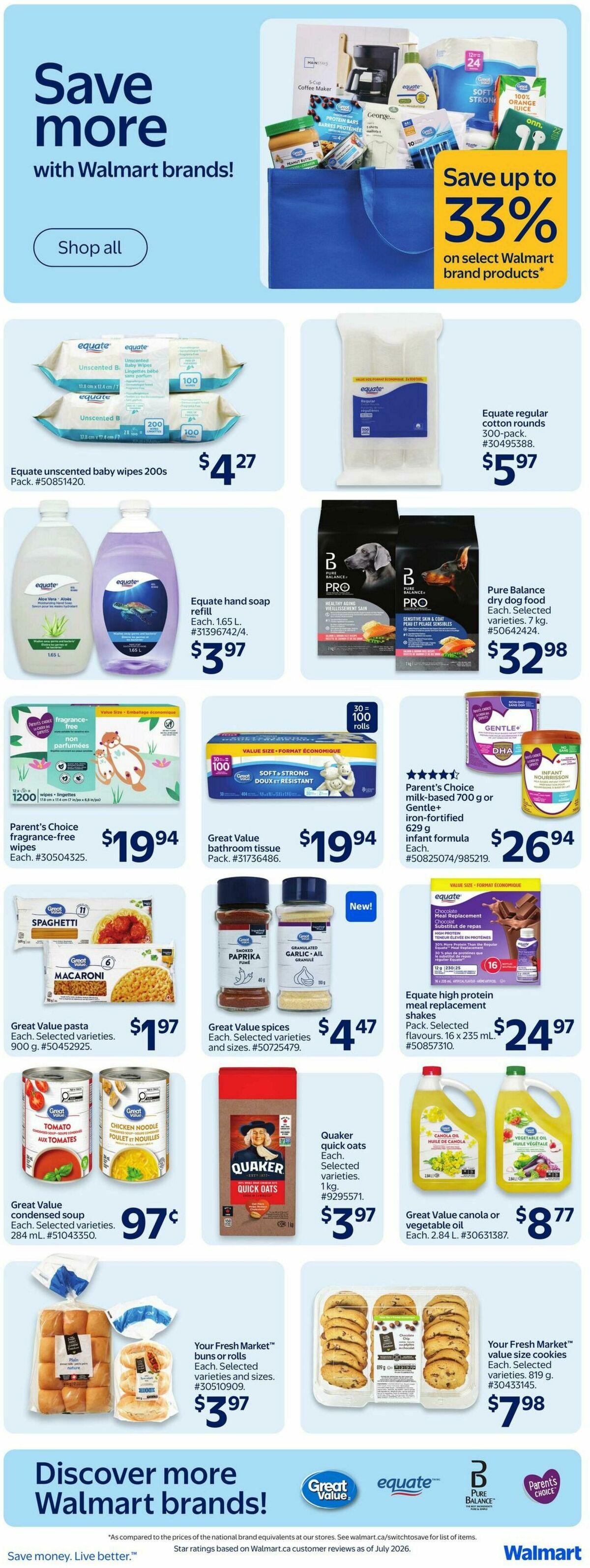 Walmart Flyer from September 3
