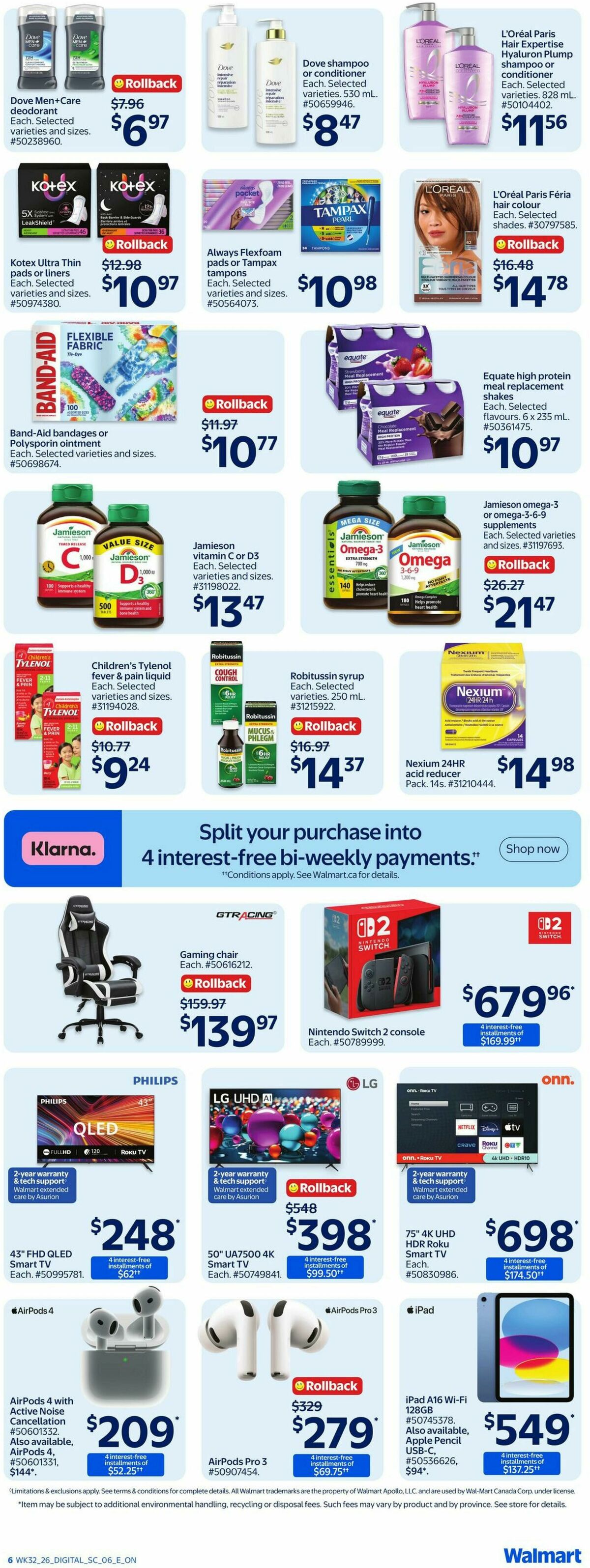Walmart Flyer from September 3