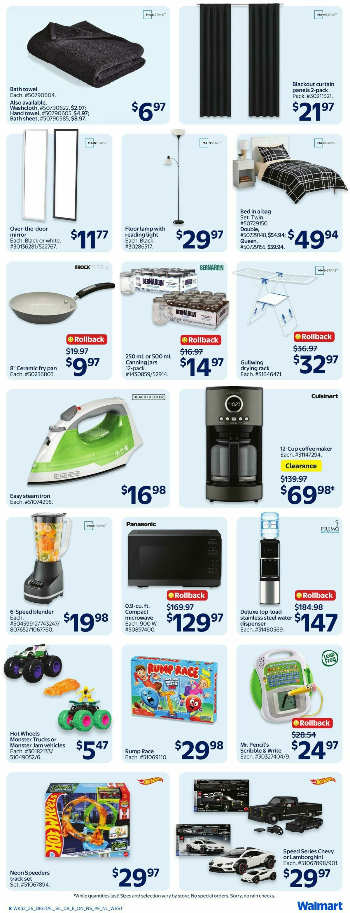 Walmart Flyer from September 3
