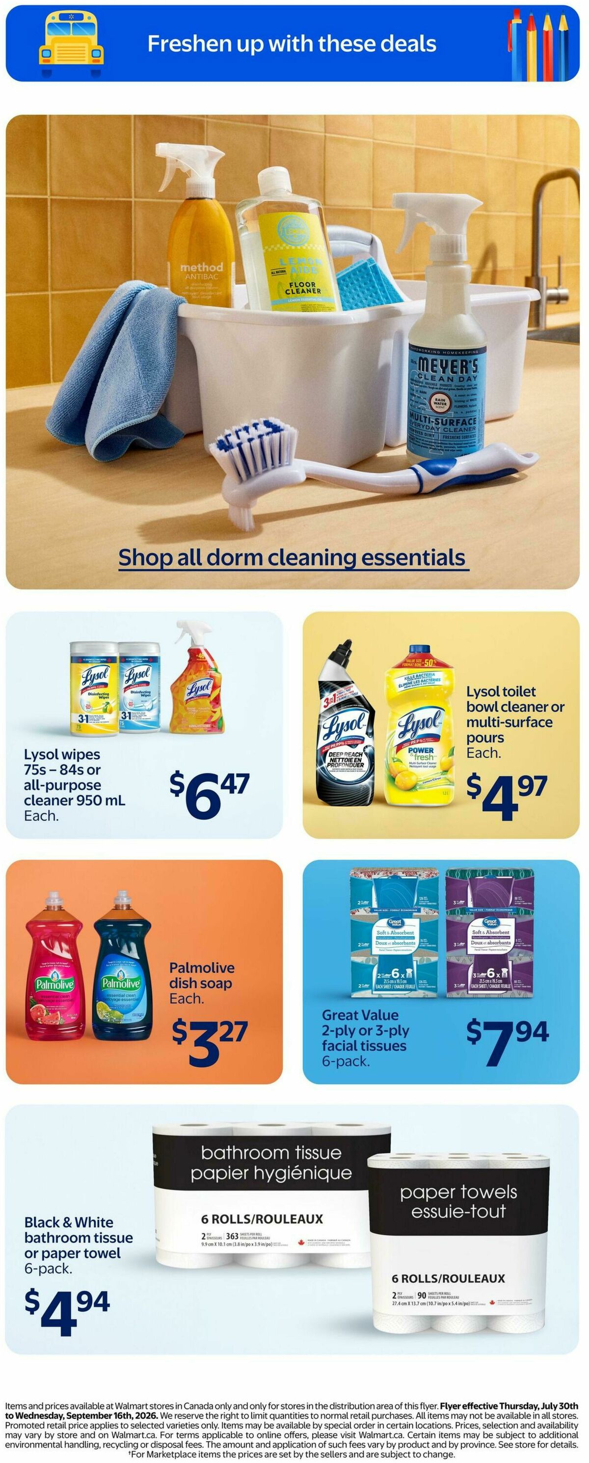Walmart Flyer from September 3