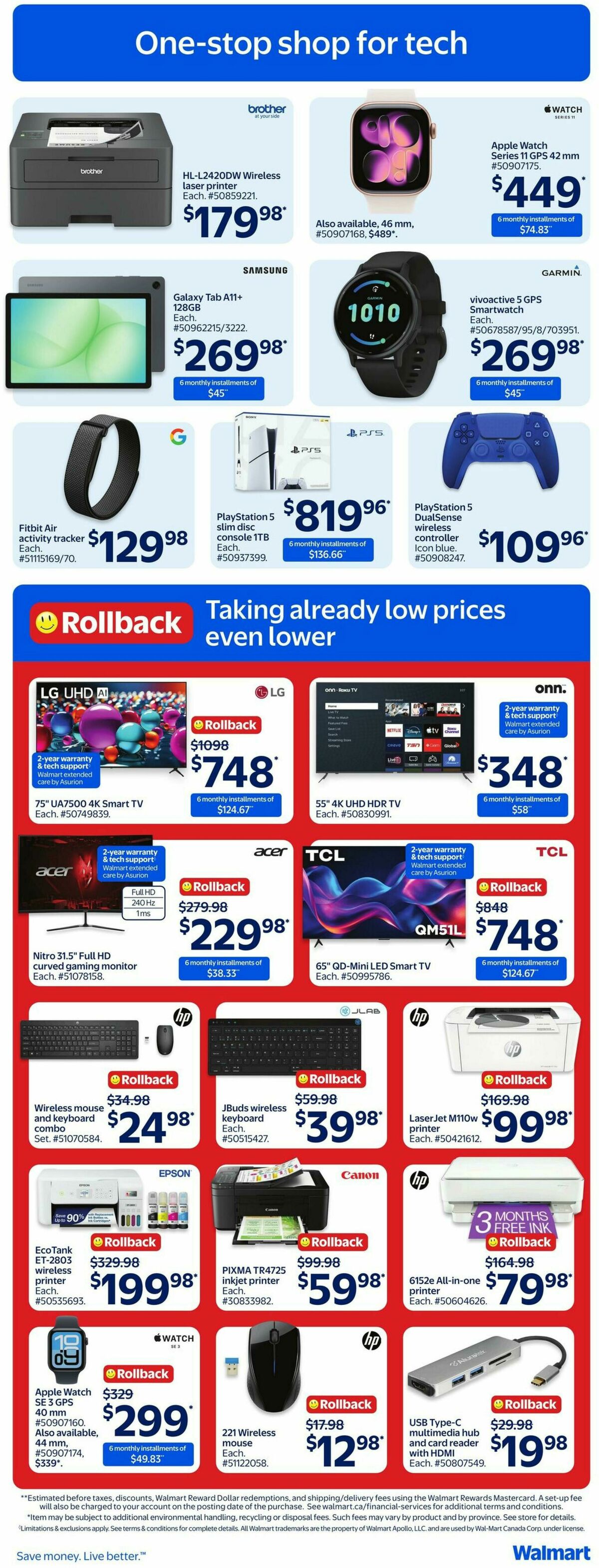 Walmart Flyer from September 3