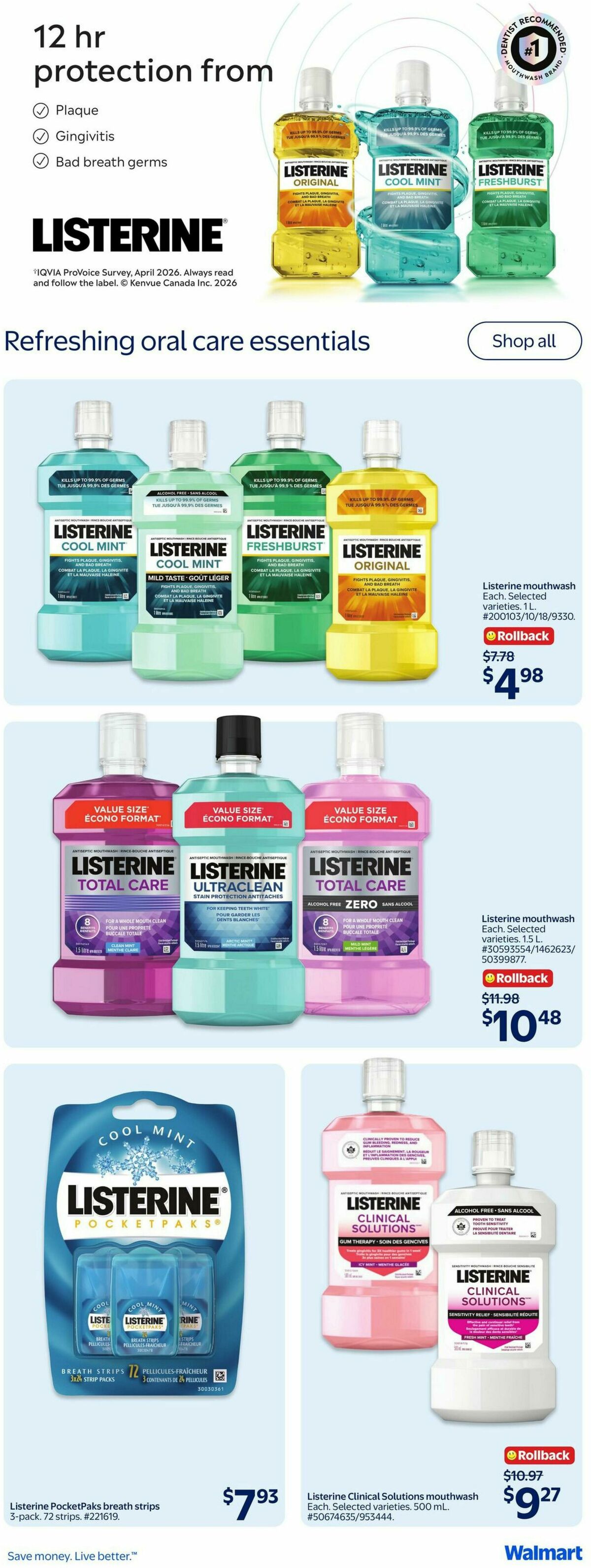 Walmart Flyer from September 3