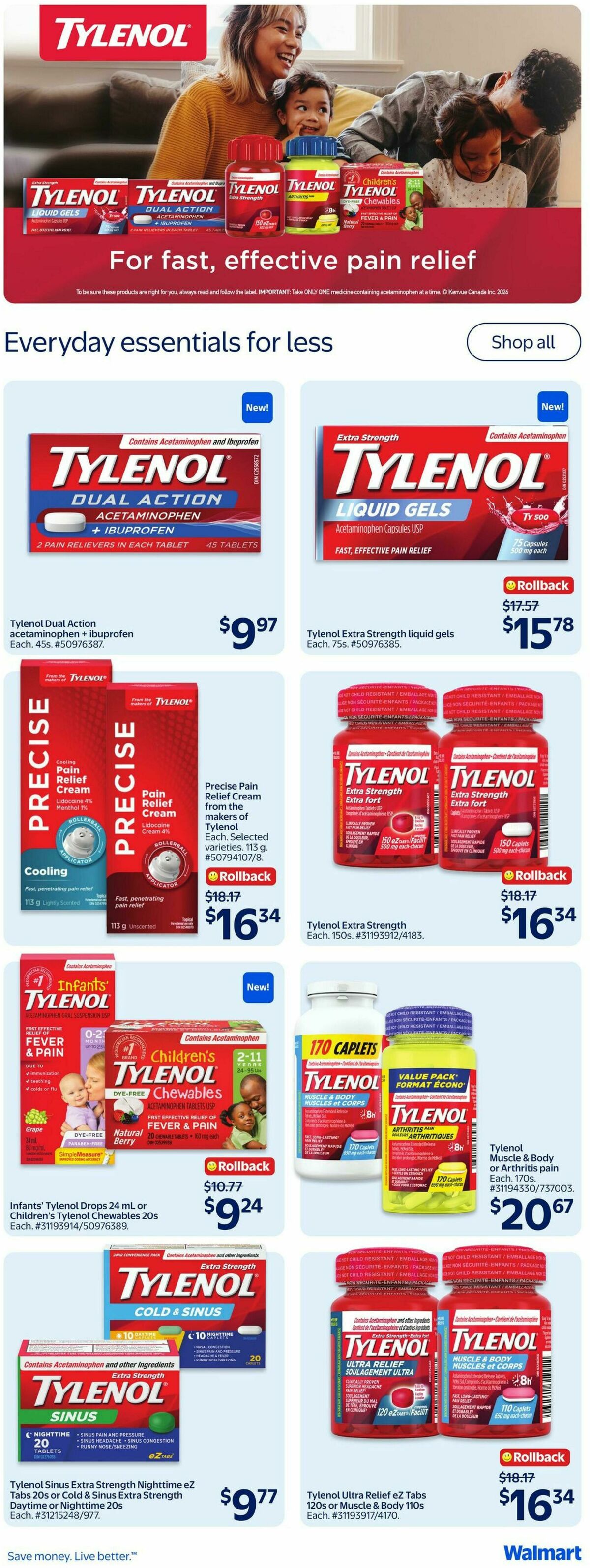 Walmart Flyer from September 3